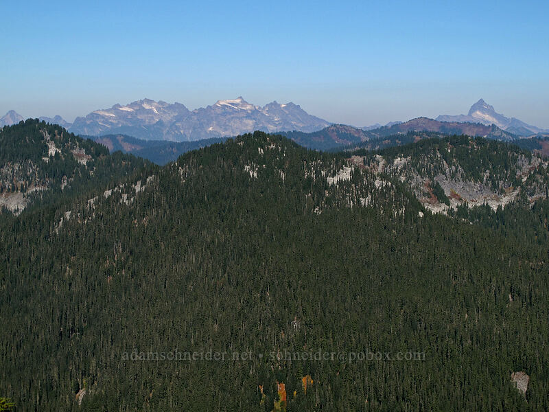 Monte Cristo Range & Sloan Peak [Mt. McCausland, Henry M. Jackson Wilderness, Snohomish County, Washington]