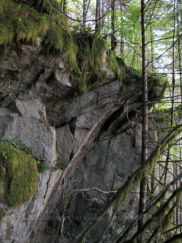 overhanging cliffs [Index Town Wall, Index, Snohomish County, Washington]