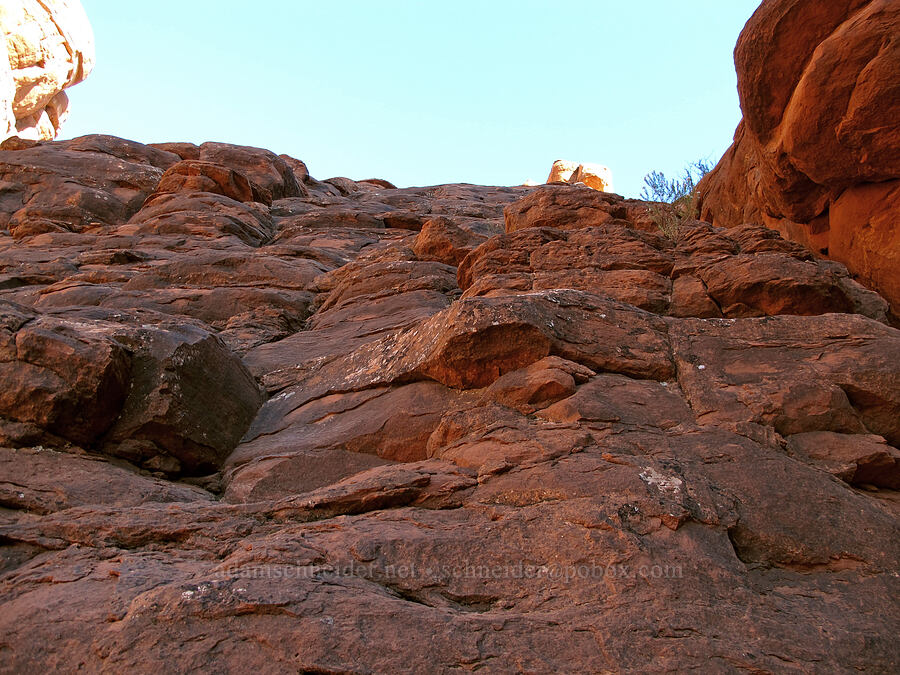 climbable cliff [Bell Rock, Munds Mountain Wilderness, Yavapai County, Arizona]