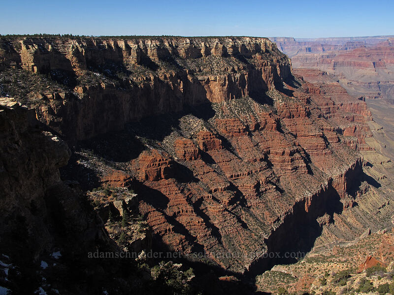 Pipe Creek Canyon [Rim Trail, Grand Canyon National Park, Coconino County, Arizona]