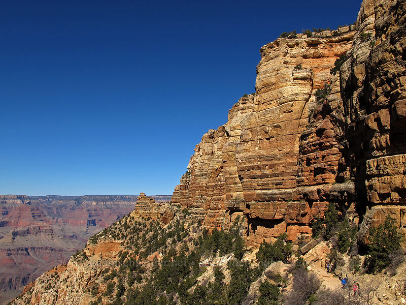 rock layers [South Kaibab Trail, Grand Canyon National Park, Coconino County, Arizona]