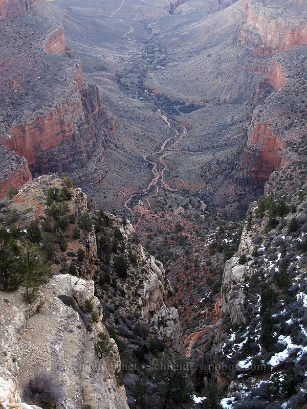 Garden Creek Canyon [Bright Angel Lodge, Grand Canyon National Park, Coconino County, Arizona]