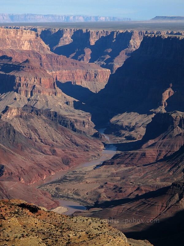 Colorado River [Navajo Point, Grand Canyon National Park, Coconino County, Arizona]