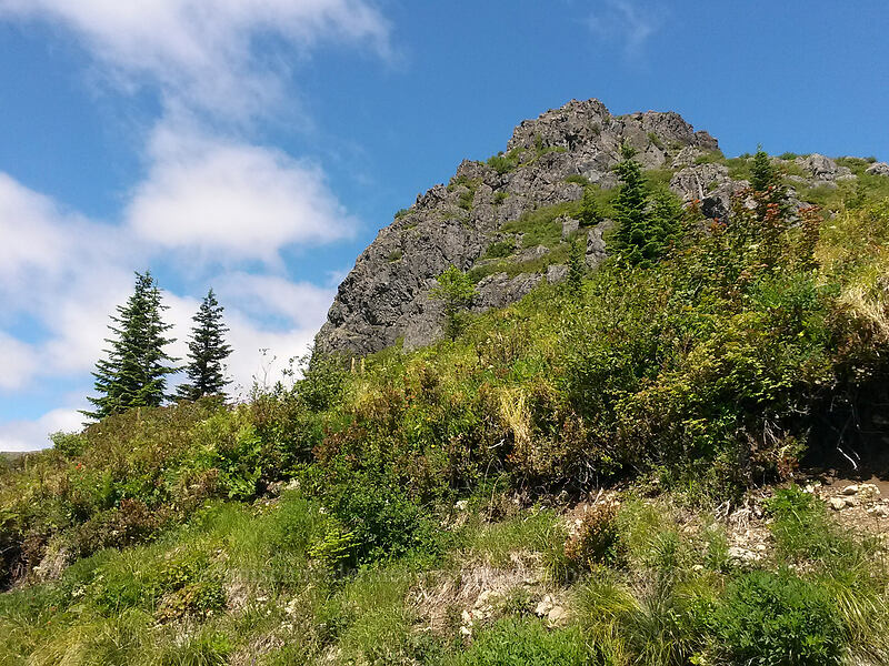 Pyramid Rock [Grouse Vista Trail, Gifford Pinchot National Forest, Clark County, Washington]
