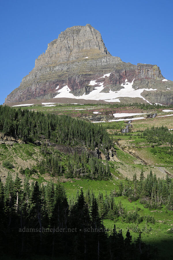 Clements Mountain [Highline Trail, Glacier National Park, Flathead County, Montana]