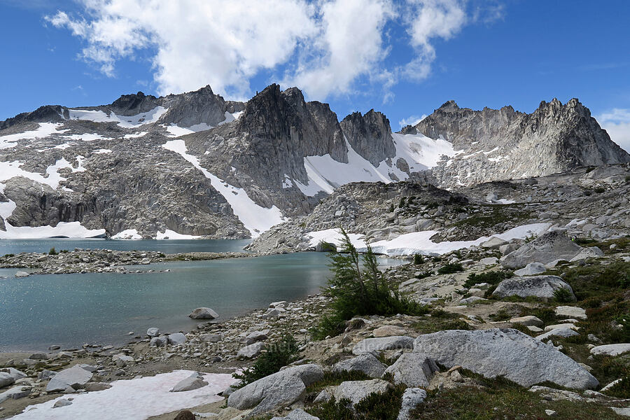 Isolation Lake & Dragontail Peak [Snow Lakes Trail, Alpine Lakes Wilderness, Chelan County, Washington]