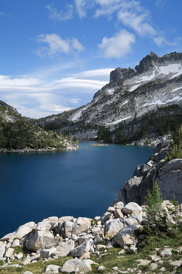 Perfection Lake & McClellan Peak [Snow Lakes Trail, Alpine Lakes Wilderness, Chelan County, Washington]