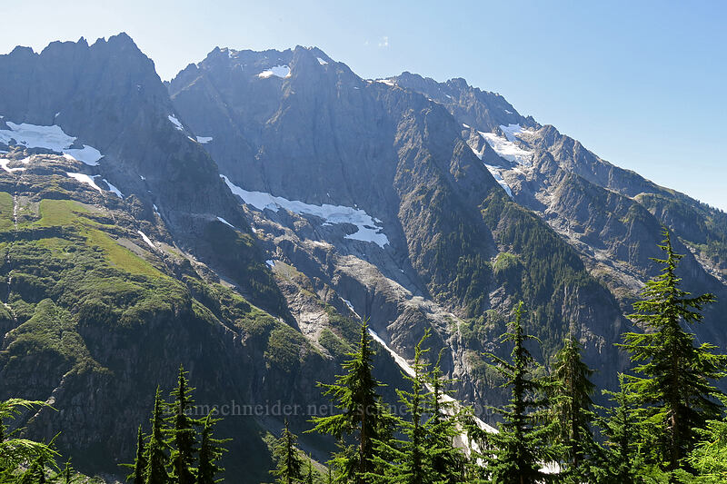 Cascade Peak & Johannesburg Mountain [Cascade Pass Trail, North Cascades National Park, Skagit County, Washington]