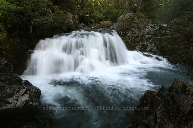 Sawmill Falls [Forest Road 2209, Opal Creek Scenic Recreation Area, Marion County, Oregon]