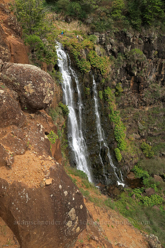 Waipo'o Falls [Canyon Trail, Waimea Canyon State Park, Kaua'i, Hawaii]