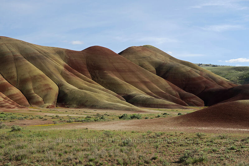 Painted Hills [Painted Hills Unit, John Day Fossil Beds National Monument, Wheeler County, Oregon]