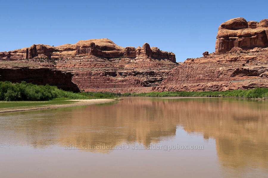 Colorado River [Gold Bar Recreation Site, Moab, Grand County, Utah]