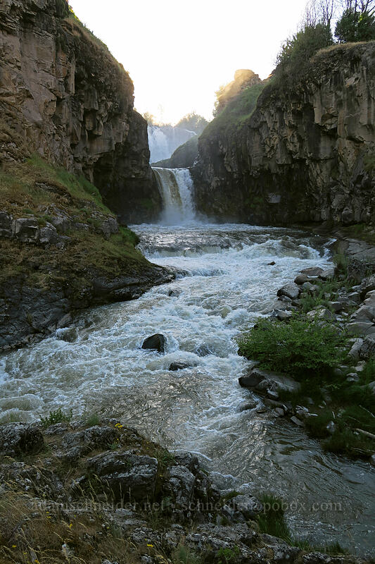 Celestial Falls [White River Falls State Park, Wasco County, Oregon]