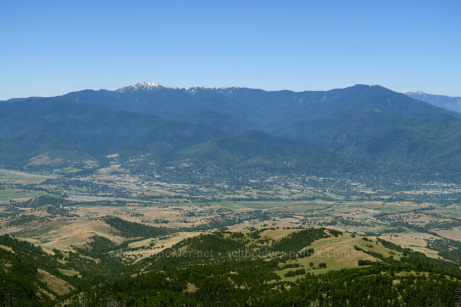 Ashland, Mt. Ashland, & Wagner Butte [Grizzly Peak Trail, Jackson County, Oregon]