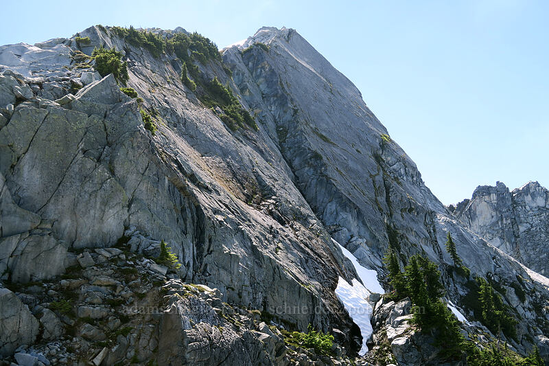 Vesper Peak's north face [Vesper Peak, Morning Star NRCA, Snohomish County, Washington]