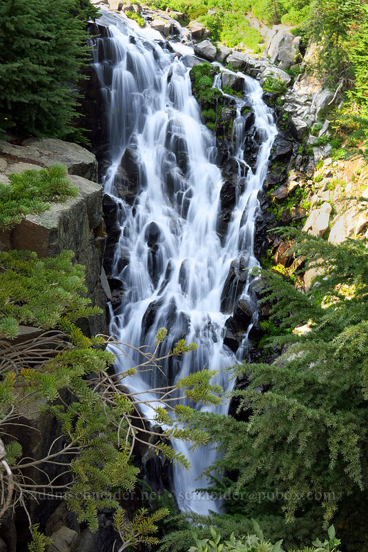 Myrtle Falls [Myrtle Falls Viewpoint, Mount Rainier National Park, Pierce County, Washington]