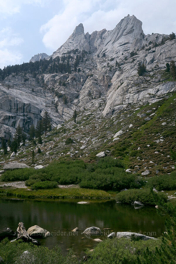 Lower Boy Scout Lake [Mt. Whitney Mountaineer's Route, John Muir Wilderness, Inyo County, California]