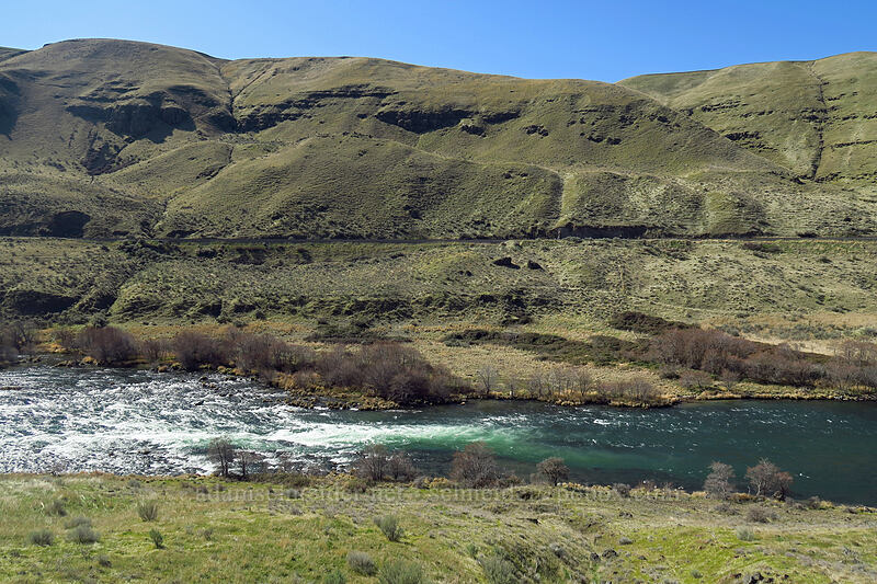 Rattlesnake Rapids [Old Railbed Trail, Deschutes River State Recreation Area, Sherman County, Oregon]