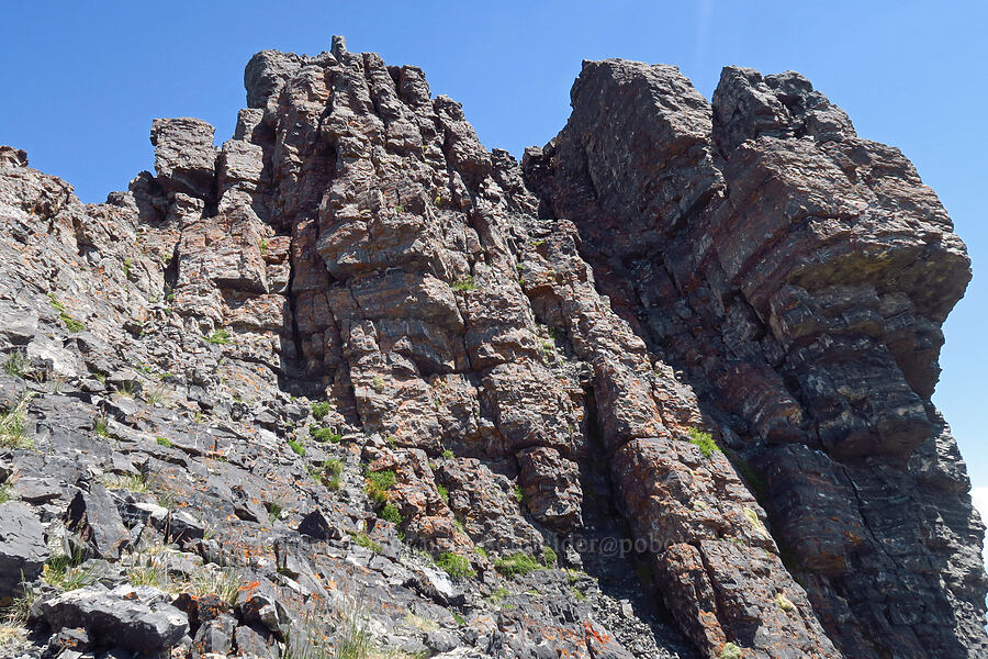 west peak of Devil's Castle [Devil's Castle, Alta, Salt Lake County, Utah]