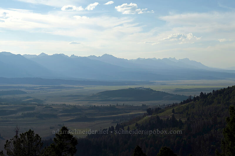 Sawtooth Mountains [Bethine & Frank Church Overlook, Blaine County, Idaho]