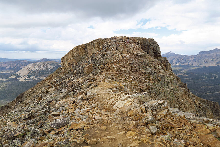 false summit [Bald Mountain Trail, Uinta-Wasatch-Cache National Forest, Summit County, Utah]