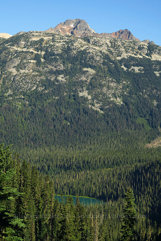 Cayoosh Mountain & Lower Joffre Lake [Joffre Lakes Trail, Joffre Lakes Provincial Park, British Columbia, Canada]