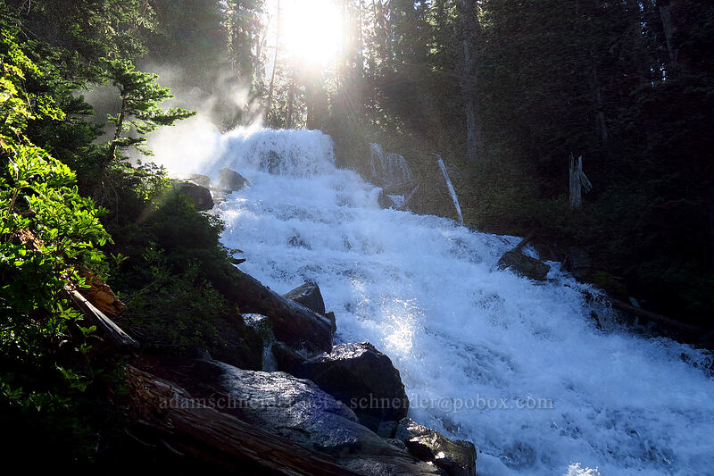 Holloway Falls [Joffre Lakes Trail, Joffre Lakes Provincial Park, British Columbia, Canada]