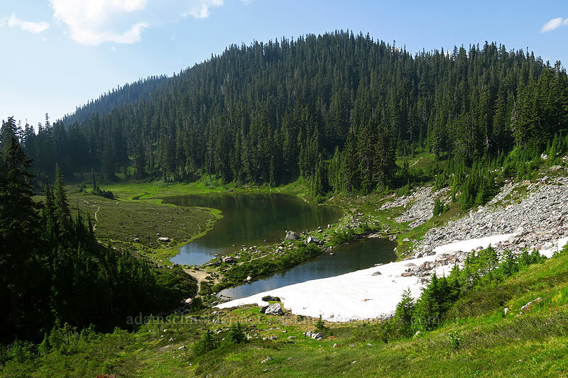 Mazama Lake [Chain Lakes Trail, Mount Baker Wilderness, Whatcom County, Washington]