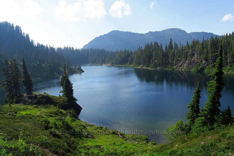 Hayes Lake [Chain Lakes Trail, Mount Baker Wilderness, Whatcom County, Washington]