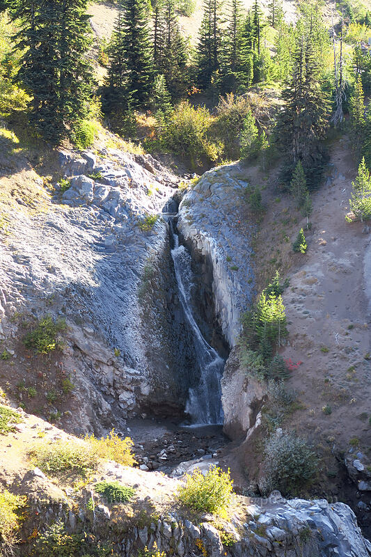waterfall [Pacific Crest Trail, Mt. Hood Wilderness, Clackamas County, Oregon]