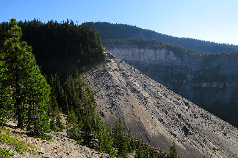 Rushingwater Canyon [Pacific Crest Trail, Mt. Hood Wilderness, Clackamas County, Oregon]