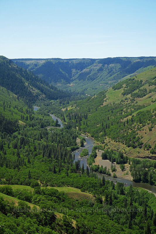 Klickitat River [Glenwood Highway, Klickitat Wildlife Area, Klickitat County, Washington]