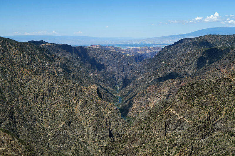 Black Canyon [Sunset View, Black Canyon of the Gunnison National Park, Montrose County, Colorado]