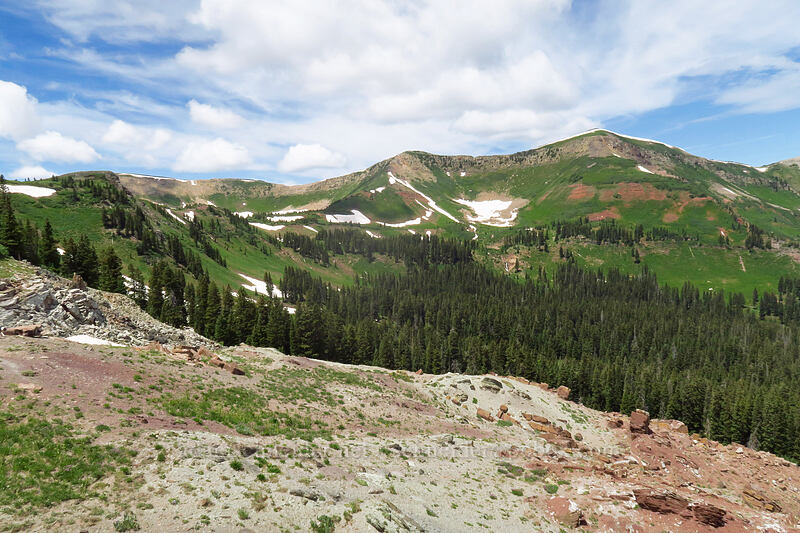 Indian Trail Ridge [northwest of Kennebec Pass, San Juan National Forest, La Plata County, Colorado]