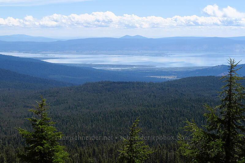 Upper Klamath Lake [Mt. McLoughlin Trail, Sky Lakes Wilderness, Jackson County, Oregon]