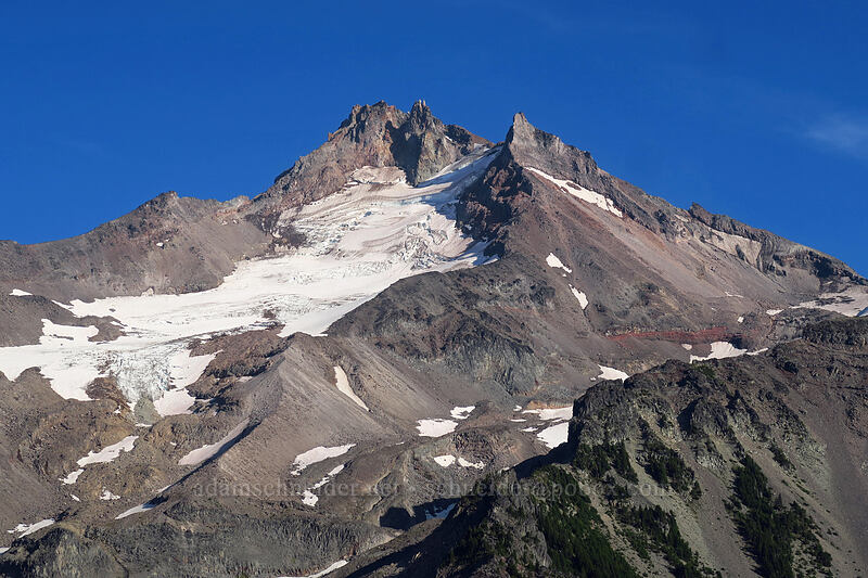 Mount Jefferson's summit [Whitewater Trail, Mt. Jefferson Wilderness, Marion County, Oregon]