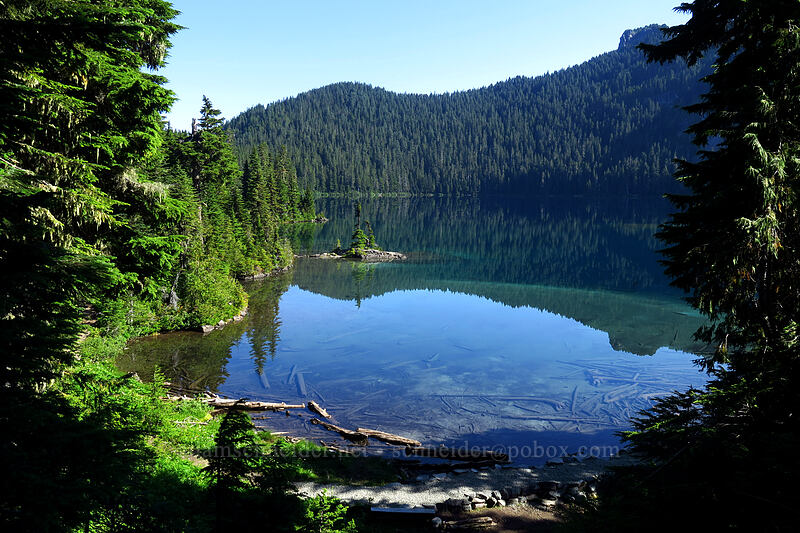 Mowich Lake [Mowich Lake Trailhead, Mount Rainier National Park, Pierce County, Washington]