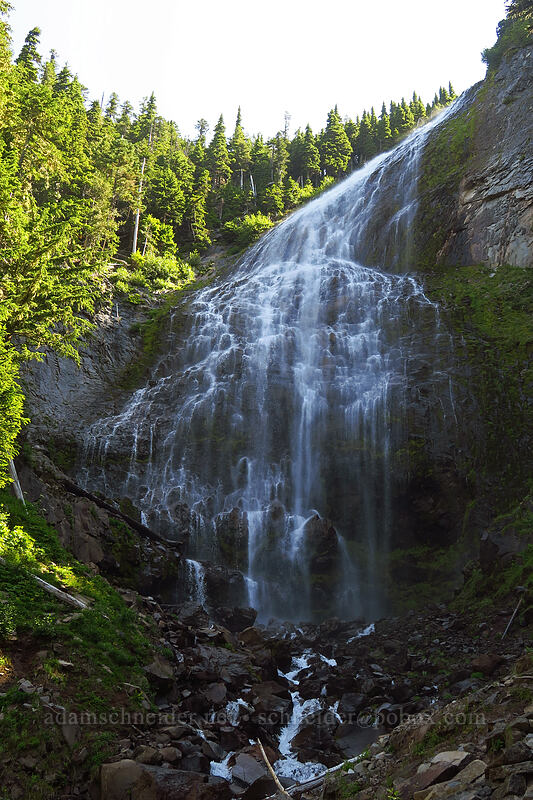 Spray Falls [Spray Falls Spur Trail, Mount Rainier National Park, Pierce County, Washington]