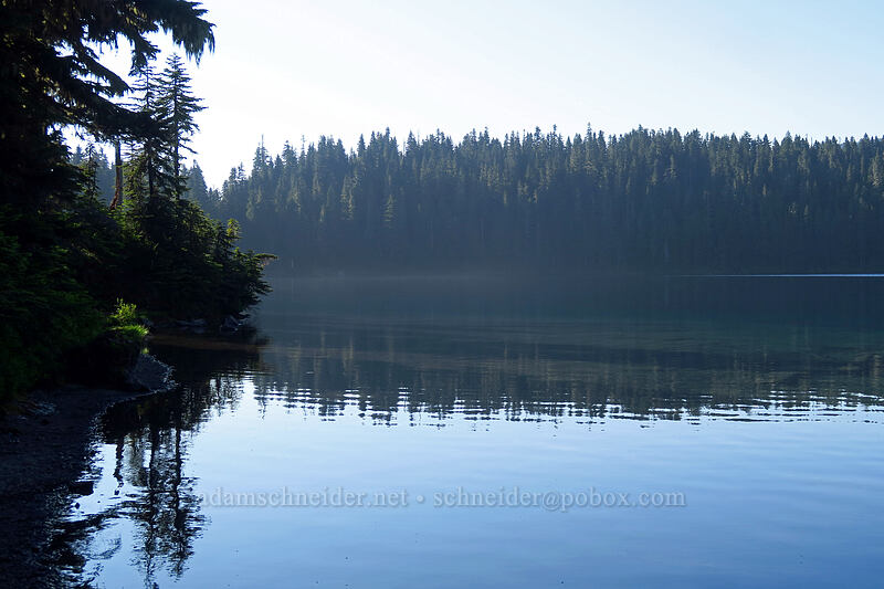 Mowich Lake [Knapsack Pass Trail, Mount Rainier National Park, Pierce County, Washington]