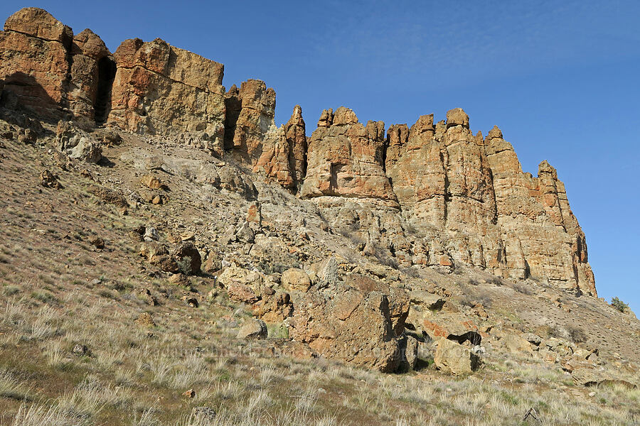 The Palisades [Arch Trail, John Day Fossil Beds National Monument, Wheeler County, Oregon]