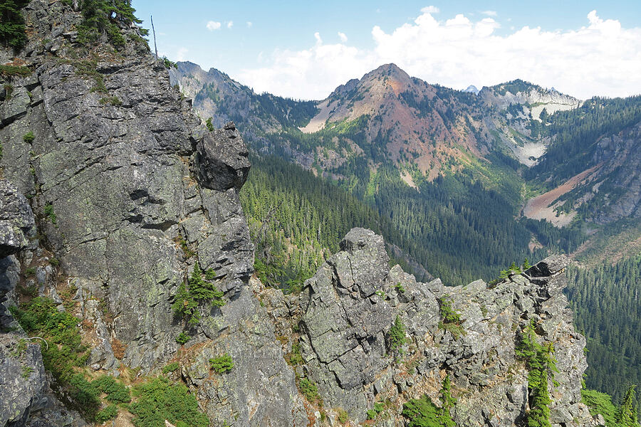 east side of Guye Peak & Red Mountain [Guye Peak, Alpine Lakes Wilderness, King County, Washington]