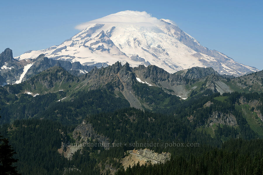 Mount Rainier [Naches Peak climber's trail, Mt. Rainier National Park, Yakima County, Washington]