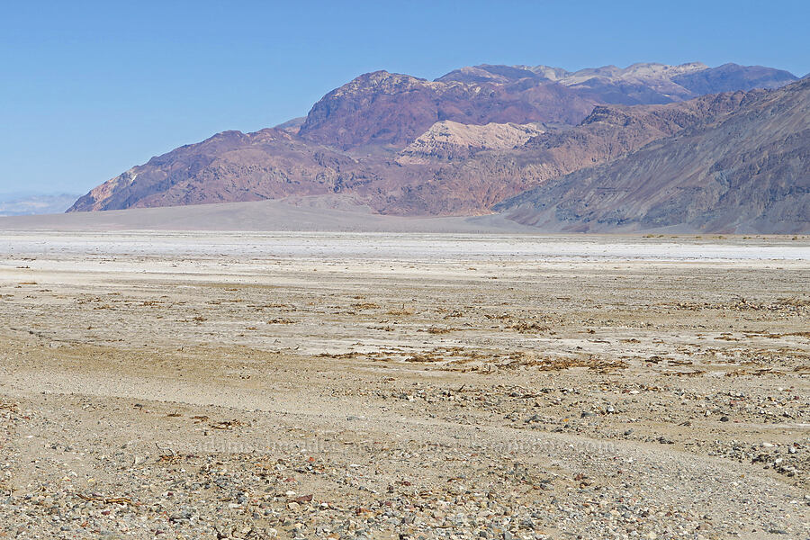 Death Valley & Black Mountains [Badwater Road, Death Valley National Park, Inyo County, California]