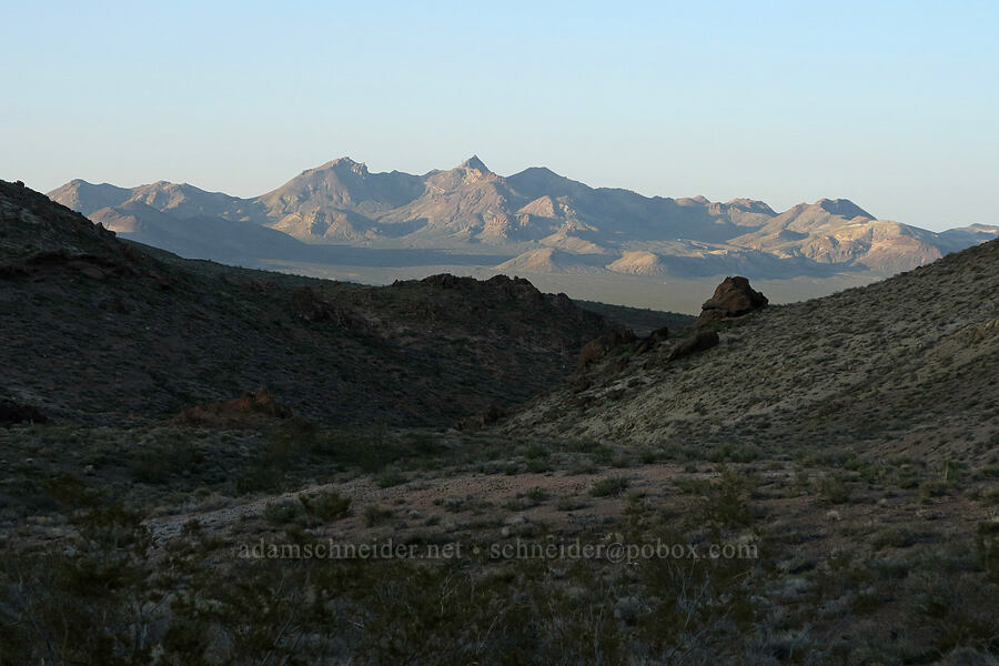 Sawtooth Mountain & the Bullfrog Hills [Daylight Pass Road, Death Valley National Park, Nye County, Nevada]