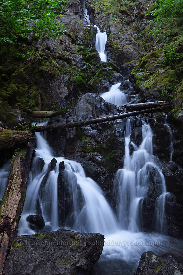 Rodney Falls [Hamilton Mountain, Beacon Rock State Park, Skamania County, Washington]