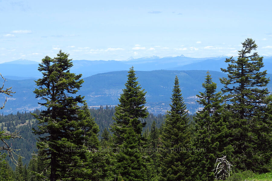 view toward Crater Lake [Grizzly Peak Trail, Cascade-Siskiyou National Monument, Jackson County, Oregon]