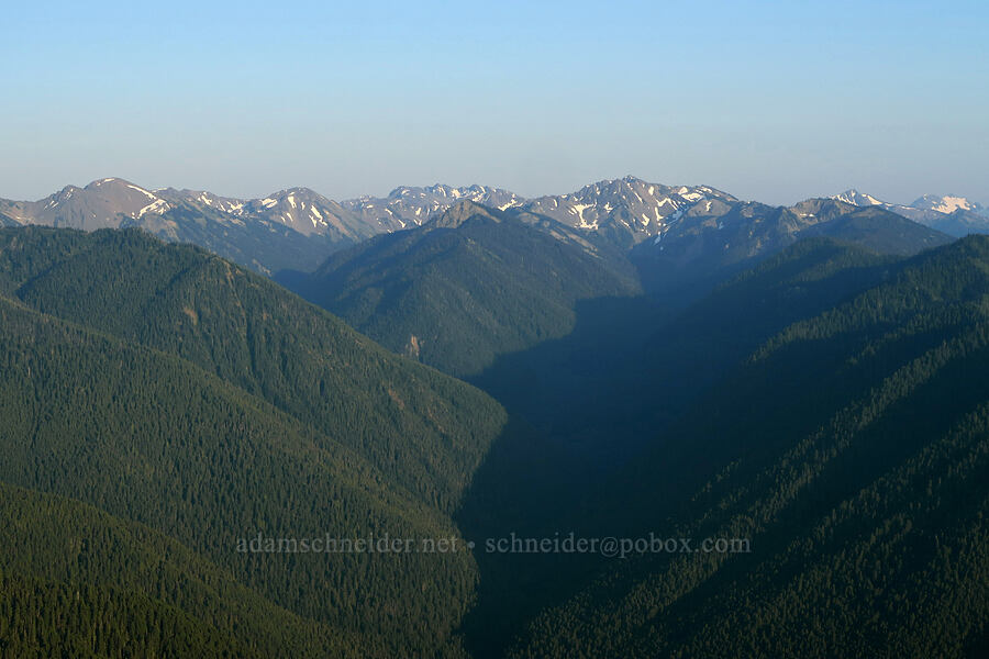 Olympic Mountains [Hurricane Ridge, Olympic National Park, Clallam County, Washington]