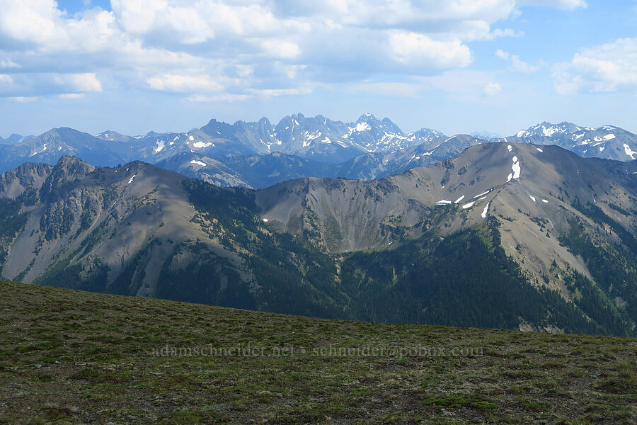 The Needles & Mount Deception [Elk Mountain, Olympic National Park, Clallam County, Washington]