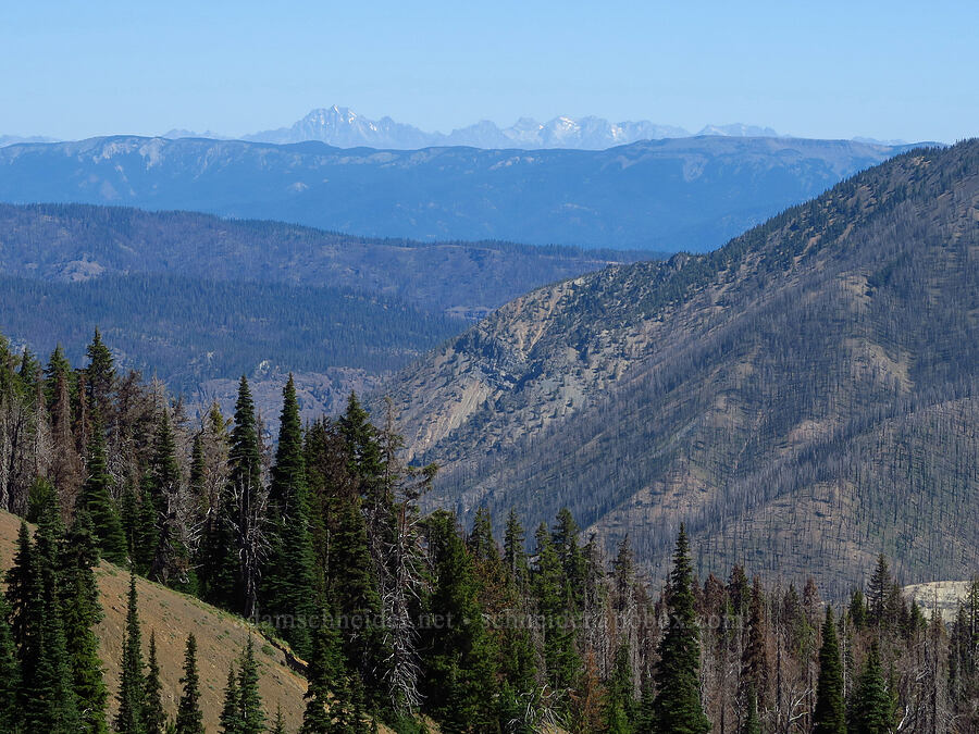 Mount Stuart & the Enchantments [Ironstone Mountain Trail, William O. Douglas Wilderness, Yakima County, Washington]