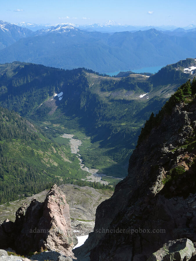 Avalanche Gorge [Ptarmigan Ridge Trail, Mt. Baker Wilderness, Whatcom County, Washington]